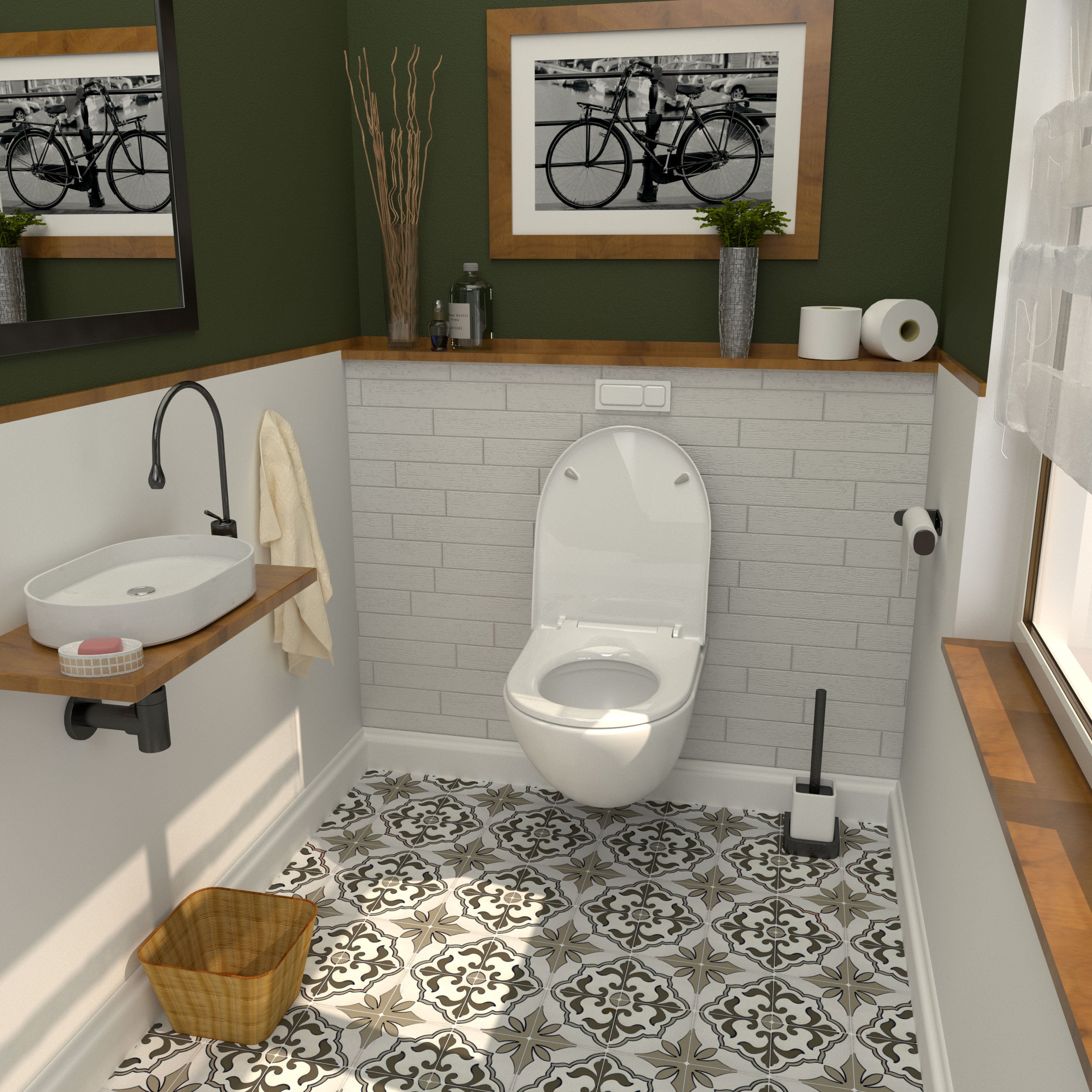 3d slika kupaonice sa primjerom wc sjedala bemis designer2 dizajn ambalaze packaging design 1